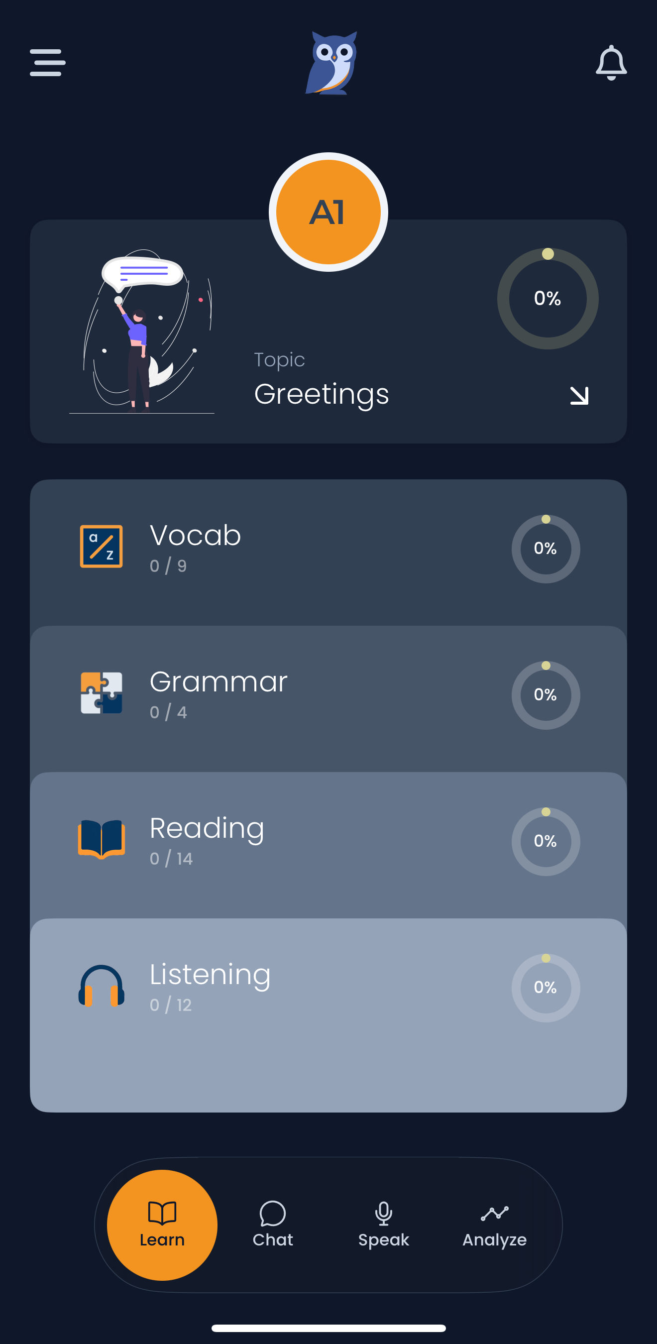 ApiLingua App Home Screenshot